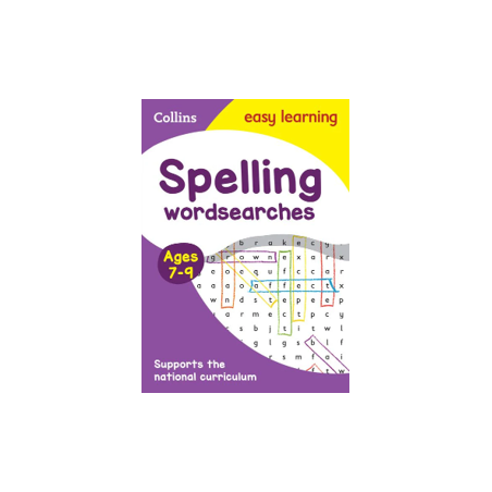 9780008212650 Collins easy learning Spelling Word Searches (Ages 7-9) | Cambridge International Education