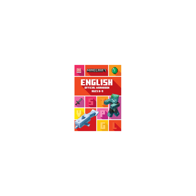 9780008462833 Minecraft English Workbook Ages 8-9 | Cambridge International Education
