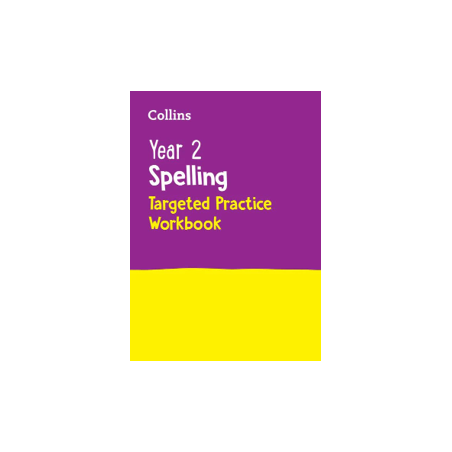 9780008627096 Collins Year 2 Spelling Targeted Practice Workbook | Cambridge International Education