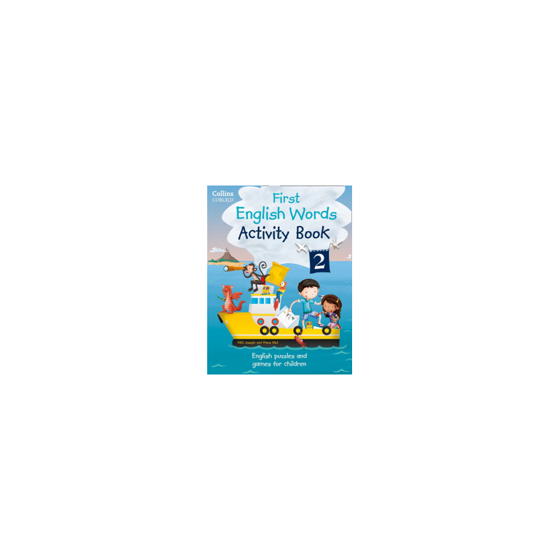 9780007523122 Collins First English Words Activity Book 2
