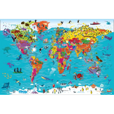 9780008319793 Collins Children's World Map | Cambridge International Education