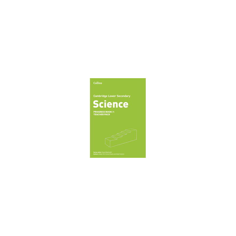 9780008679354 Cambridge Lower Secondary Science Stage 1 Progress Book Teacher's Pack | Cambridge International Education