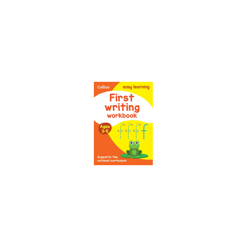 9780008387877 Collins easy learning First Writing Workbook (Ages 3-5)