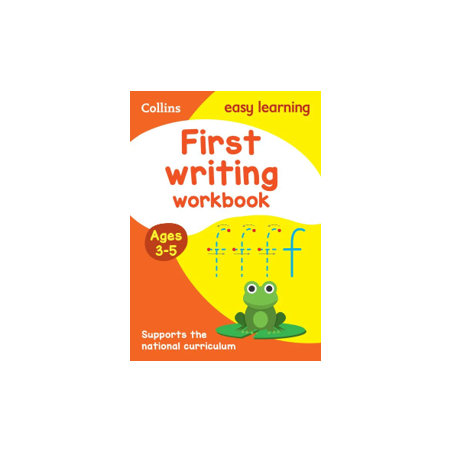 9780008387877 Collins easy learning First Writing Workbook (Ages 3-5)