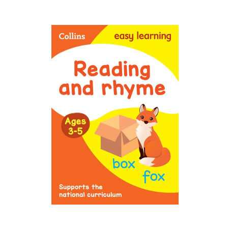 9780008151560 Collins easy learning Reading and Rhyme | Cambridge International Education