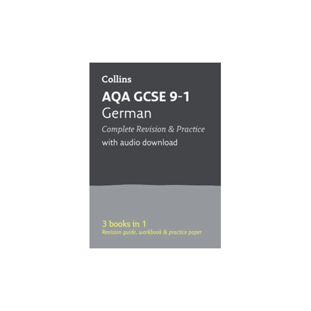 9780008292034 Collins AQA GCSE 9-1 German Complete Revision and Practice
