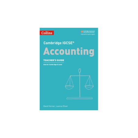 9780008254131 Cambridge IGCSE Accounting Teacher’s Guide | Cambridge International Education