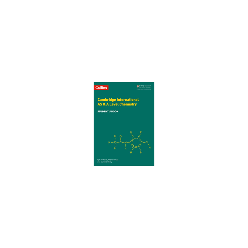 9780008322588 Cambridge International AS and A Level Chemistry Student’s Book