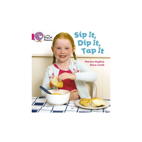 9780007334902 Sip it, Dip it, Tap it | Collins Big Cat Phonics Practice