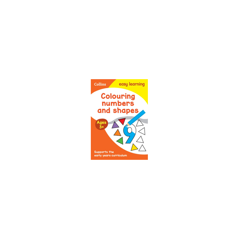 9780008491741 Collins easy learning Colouring Numbers and Shapes | Cambridge International Education