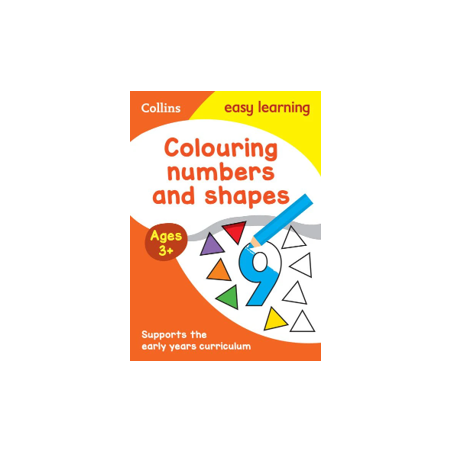 9780008491741 Collins easy learning Colouring Numbers and Shapes | Cambridge International Education