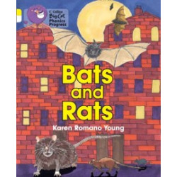 9780007516421 Bats and Rats | Collins Big Cat Phonics Progress