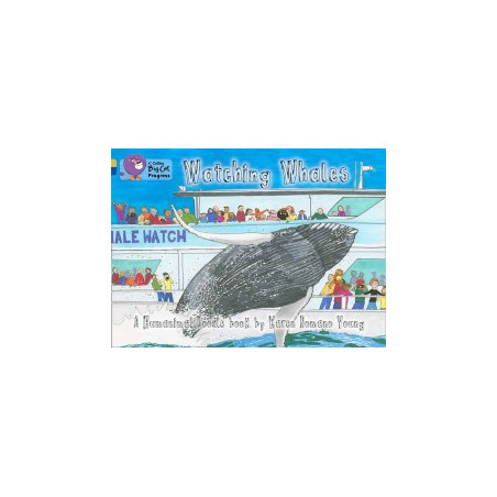 9780007498635 Watching Whales | Collins Big Cat Progress