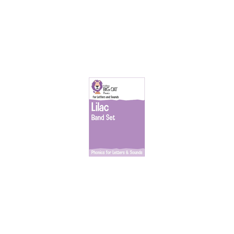 9780007987818 Collins Big Cat Phonics for Letters and Sounds Phase 1 Band 0 Lilac Set