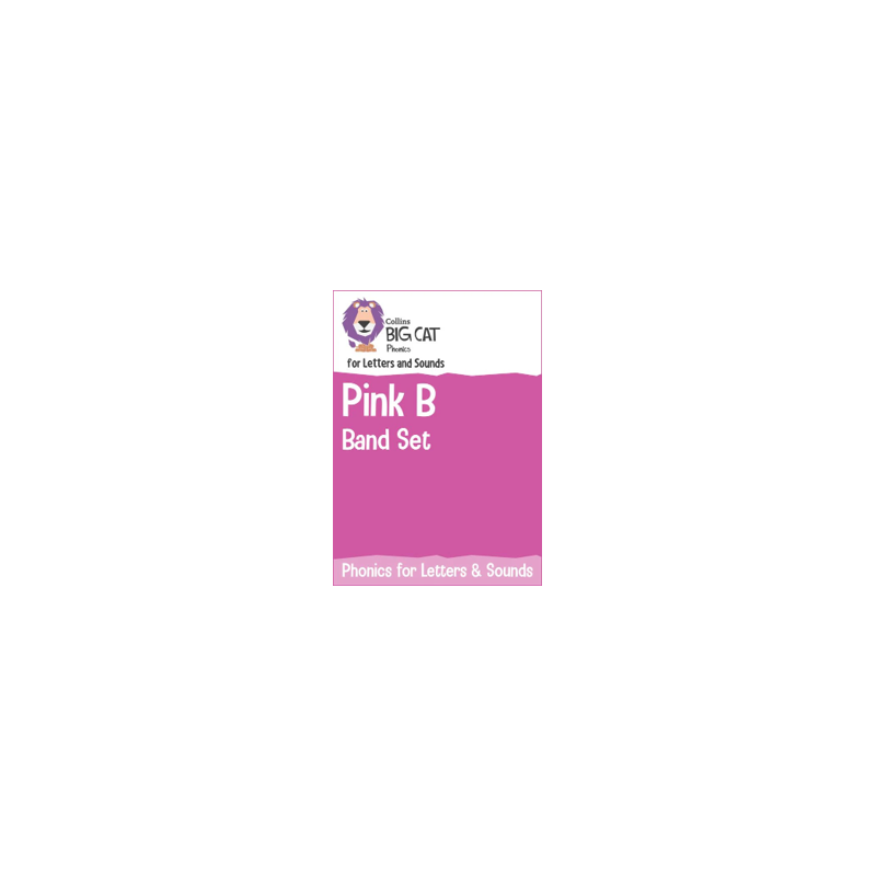 9780007988877 Collins Big Cat Phonics for Letters and Sounds: Phase 2 Band 1B Pink B Set