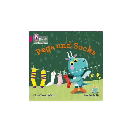 9780008379575 Pegs and Socks | Collins Big Cat Phonics for Letters and Sounds