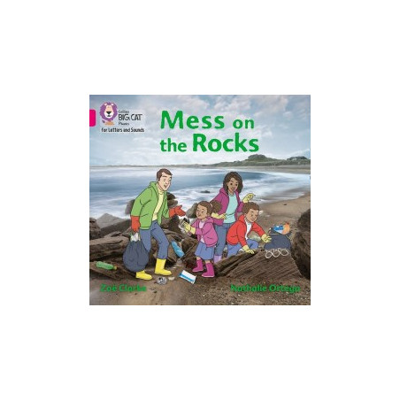 9780008230197 Mess on the Rocks | Collins Big Cat Phonics for Letters and Sounds