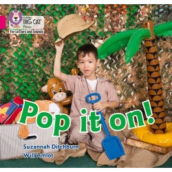 9780008379551 Pop it on! | Collins Big Cat Phonics for Letters and Sounds