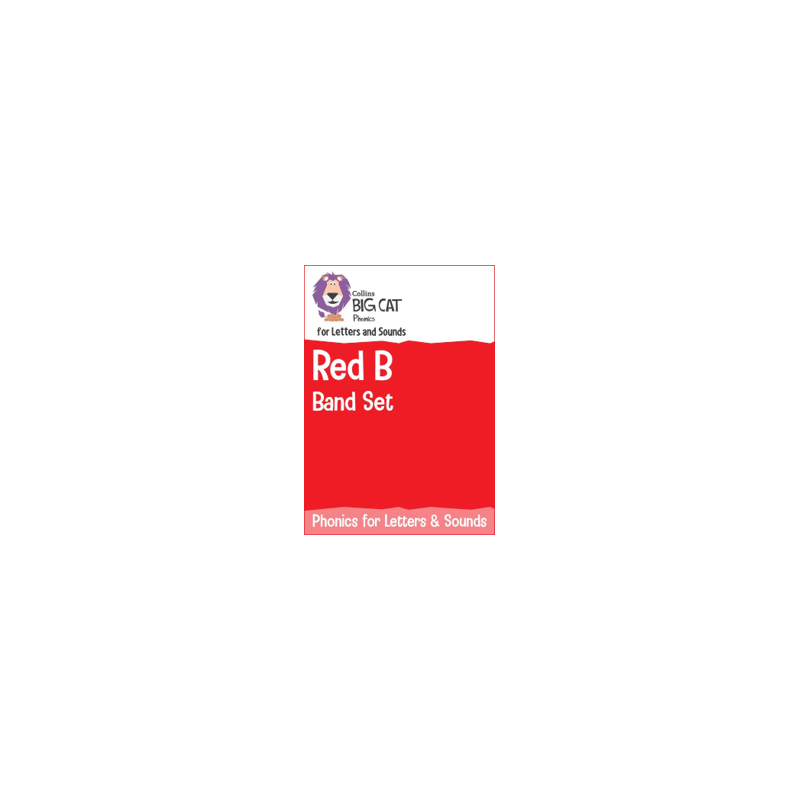 9780007988891 Collins Big Cat Phonics for Letters and Sounds: Phase 3 Band 2B Red B Set