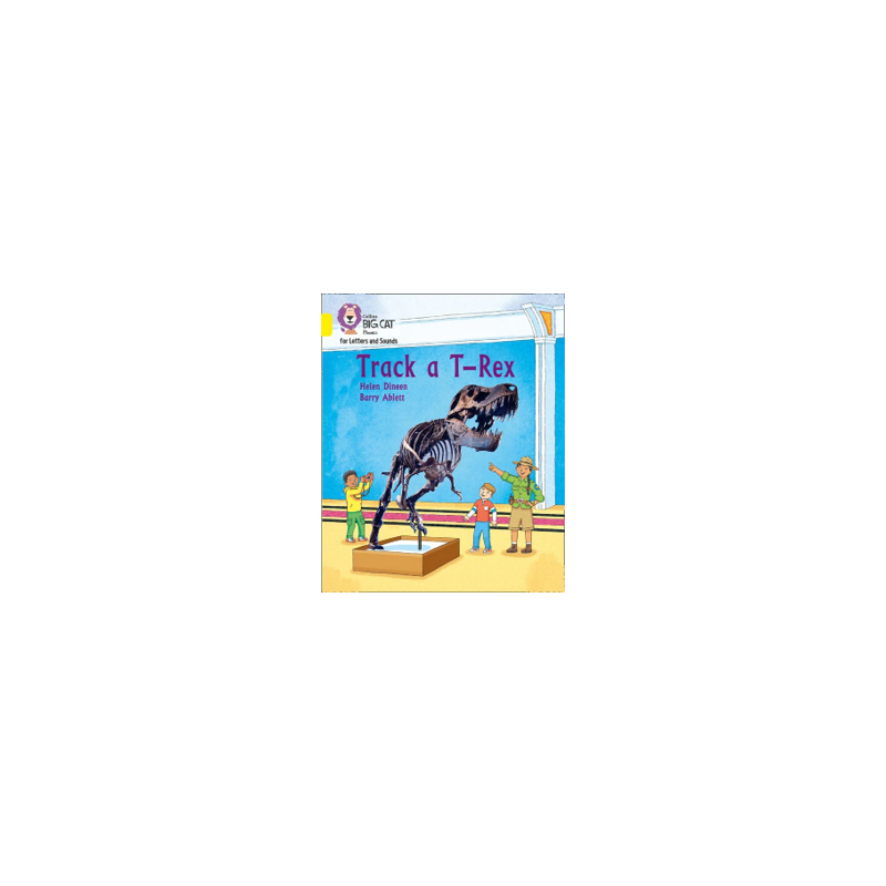 9780008410322 Track a T-Rex | Collins Big Cat Phonics for Letters and Sounds