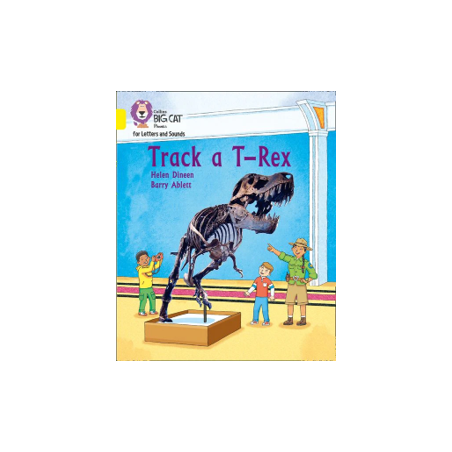 9780008410322 Track a T-Rex | Collins Big Cat Phonics for Letters and Sounds