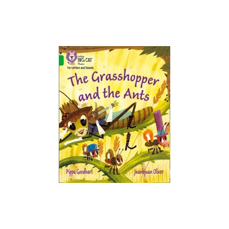 9780008352059 The Grasshopper and the Ants | Collins Big Cat Phonics for Letters and Sounds