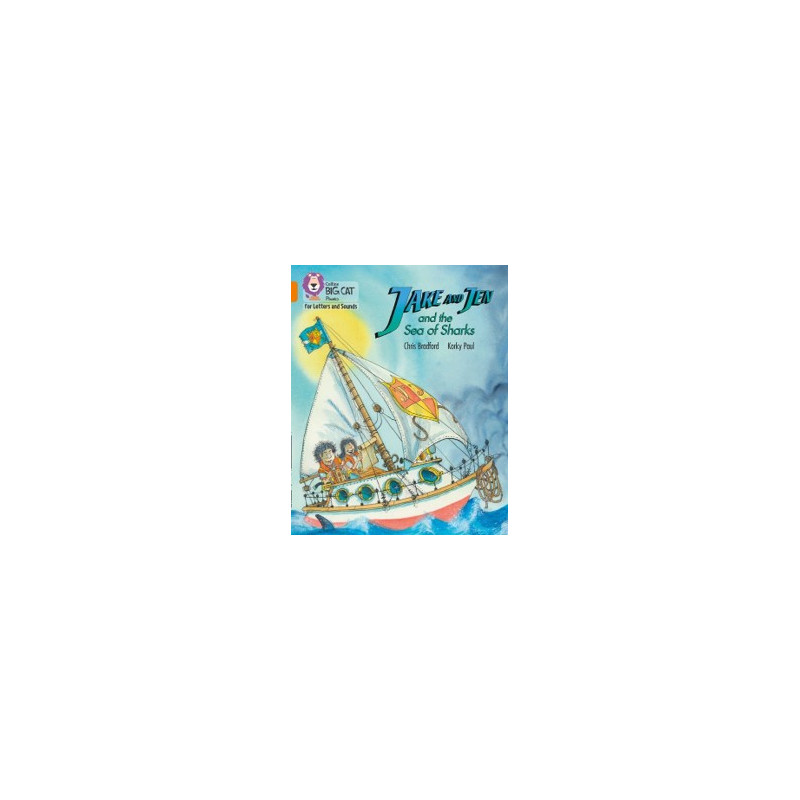 9780008357771 Jake and Jen and the Sea of Sharks | Collins Big Cat Phonics for Letters and Sounds