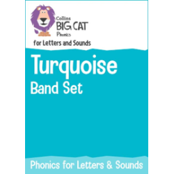 9780007988853 Collins Big Cat Phonics for Letters and Sounds: Phase 5-6 Band 7 Turquoise Set