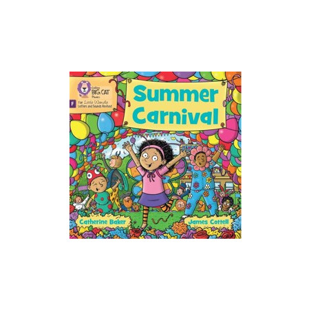 9780008668075 Summer Carnival | Little Wandle Letters and Sounds (Revised)