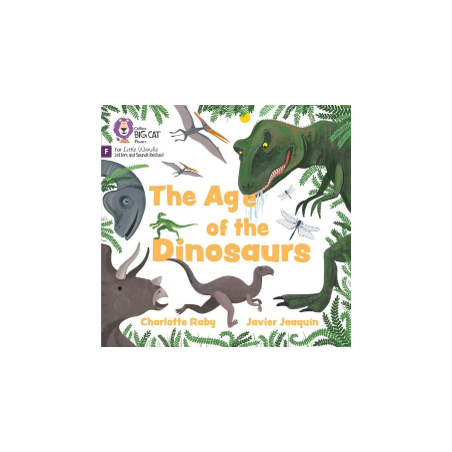 9780008668129 The Age of the Dinosaurs | Little Wandle Letters and Sounds (Revised)