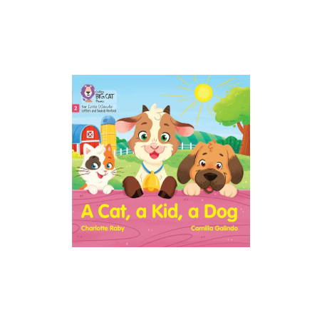 9780008540197 A Cat, a Kid, a Dog | Little Wandle Letters and Sounds (Revised)