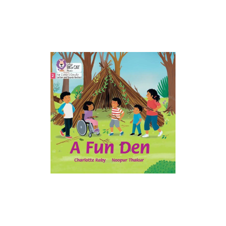 9780008540173 A Fun Den | Little Wandle Letters and Sounds (Revised)