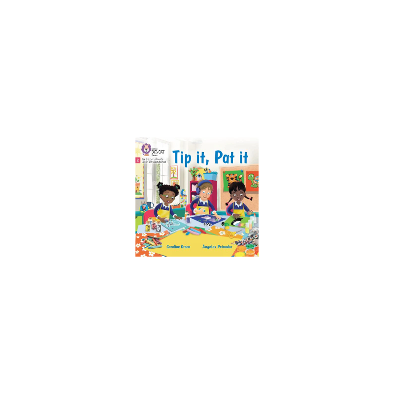 9780008668174 Tip it, Pat it | Little Wandle Letters and Sounds (Revised)