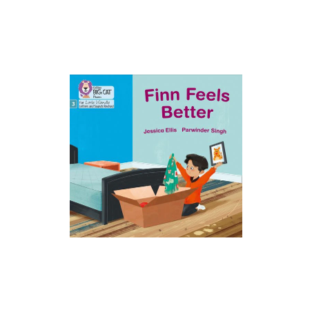 9780008504304 Finn Feels Better | Little Wandle Letters and Sounds (Revised)