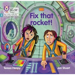 9780008539856 Fix that rocket! | Little Wandle Letters and Sounds (Revised)