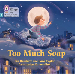 9780008539733 Too Much Soap | Little Wandle Letters and Sounds (Revised)