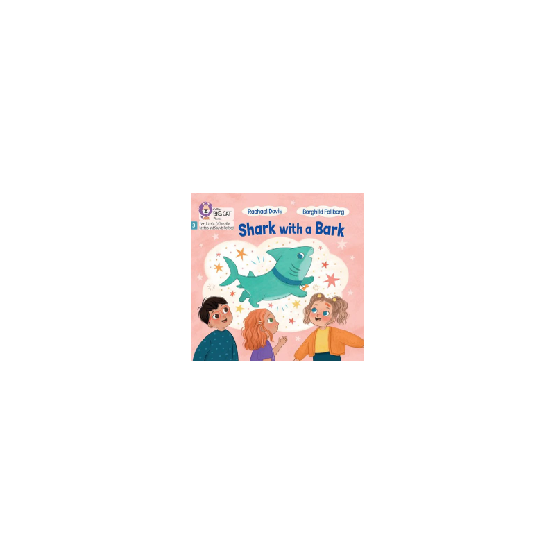 9780008668518 Shark with a Bark | Little Wandle Letters and Sounds (Revised)