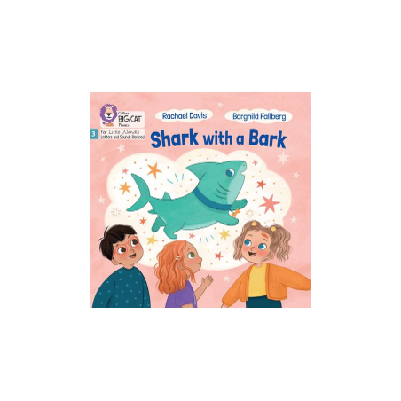 9780008668518 Shark with a Bark | Little Wandle Letters and Sounds (Revised)