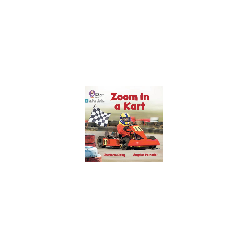9780008668297 Zoom in a Kart | Little Wandle Letters and Sounds (Revised)