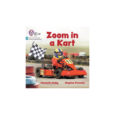 9780008668297 Zoom in a Kart | Little Wandle Letters and Sounds (Revised)