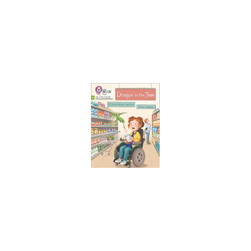 9780008504229 Dragon in the Jam | Little Wandle Letters and Sounds (Revised)