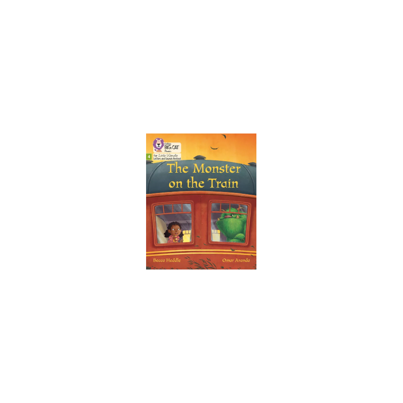 9780008504137 The Monster on the Train | Little Wandle Letters and Sounds (Revised)
