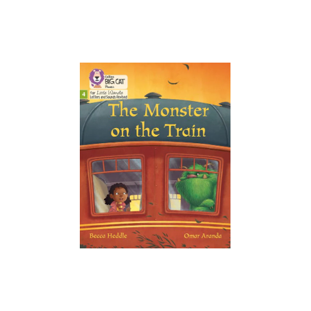 9780008504137 The Monster on the Train | Little Wandle Letters and Sounds (Revised)