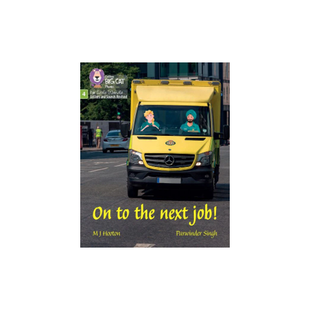9780008540647 On to the next job! | Little Wandle Letters and Sounds (Revised)