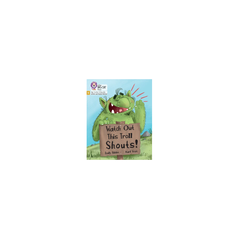 9780008539115 Watch Out This Troll Shouts! | Little Wandle Letters and Sounds (Revised)
