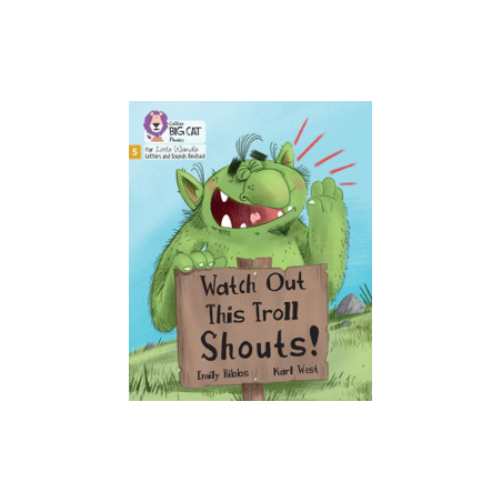 9780008539115 Watch Out This Troll Shouts! | Little Wandle Letters and Sounds (Revised)