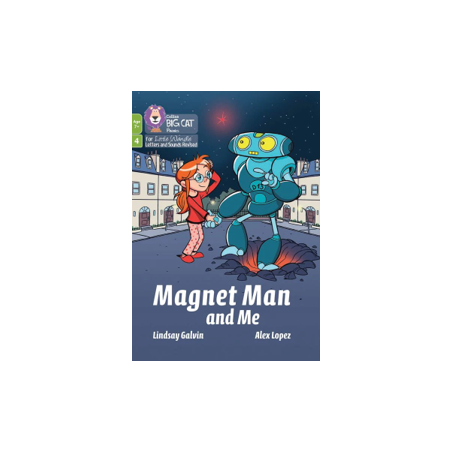 9780008551896 Magnet Man and Me | Little Wandle Letters and Sounds Age 7+ Revised