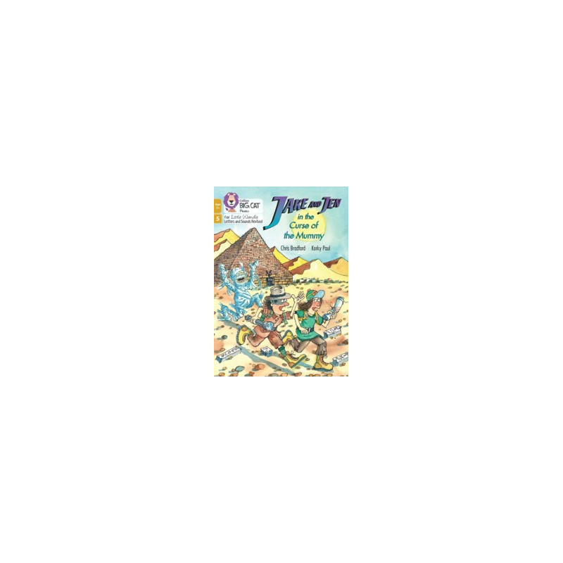 9780008668716 Jake and Jen in the Curse of the Mummy | Little Wandle Letters and Sounds Age 7+ Revised