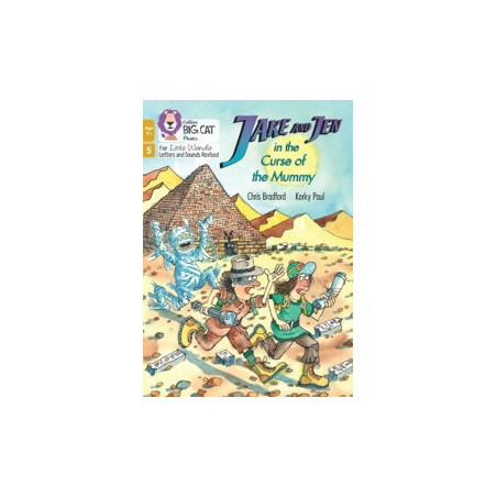 9780008668716 Jake and Jen in the Curse of the Mummy | Little Wandle Letters and Sounds Age 7+ Revised