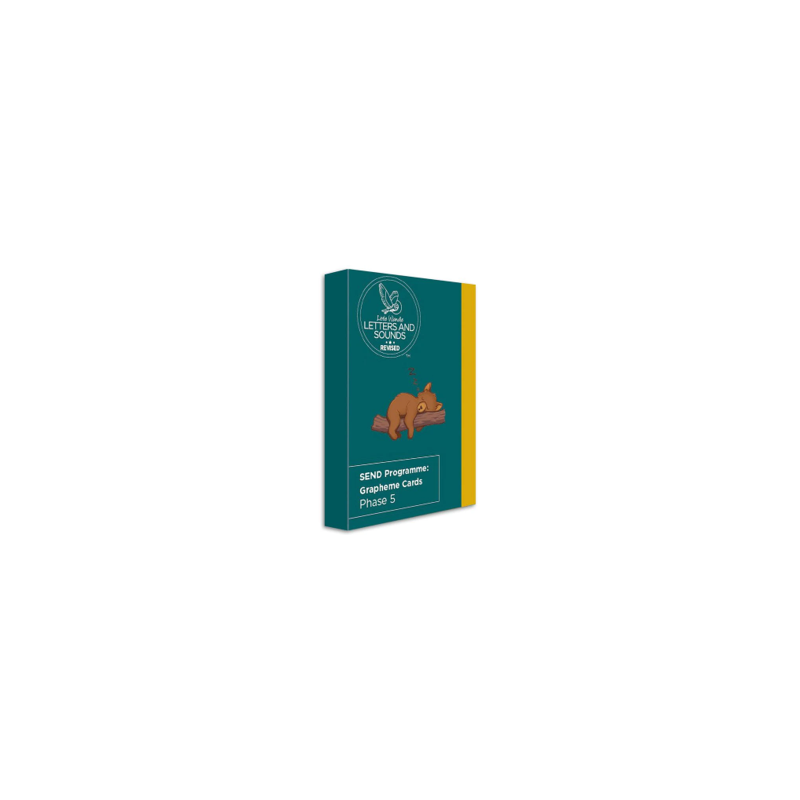 9780008582562 Collins Big Cat Phonics for Little Wandle Letters and Sounds Revised SEND Grapheme Cards: Phase 5